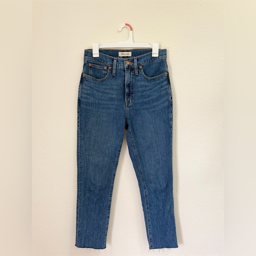 Madewell The Perfect Vintage High Rise Blue Denim Jean Women’s Size 27